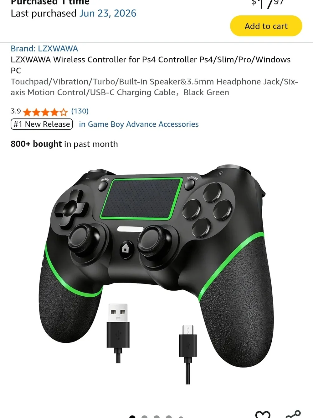 PlayStation 4 Controllers. Brand New X3
